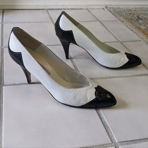 80's Bally wing tip heels